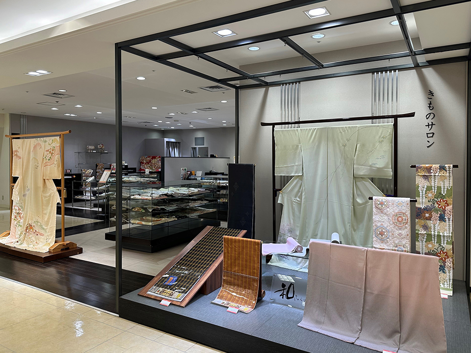 東武百貨店 池袋店 4階1番地 きものサロン 呉服 和ぎゃらりい
